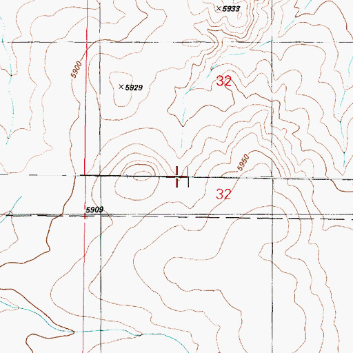 Topographic Map of San Francisco Plateau, AZ