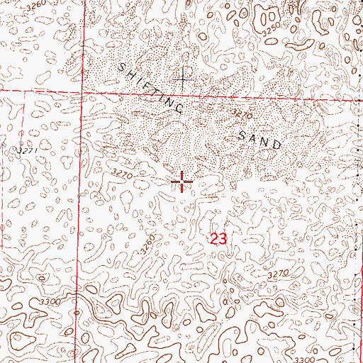 Topographic Map of City of Syracuse, KS