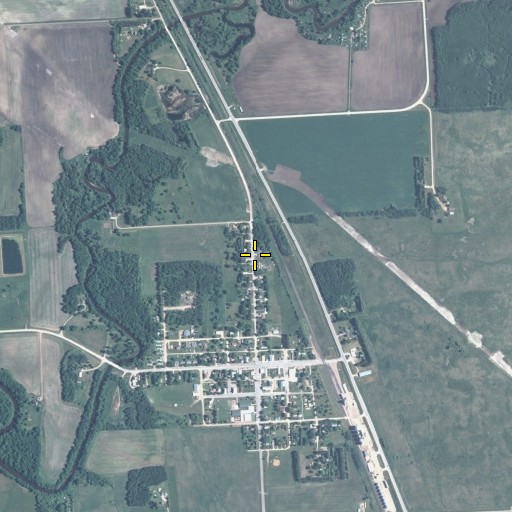 Aerial/Satellite Image of City of Plummer, MN