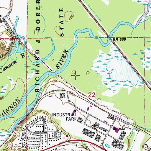 Topographic Map of City of Red Wing, MN
