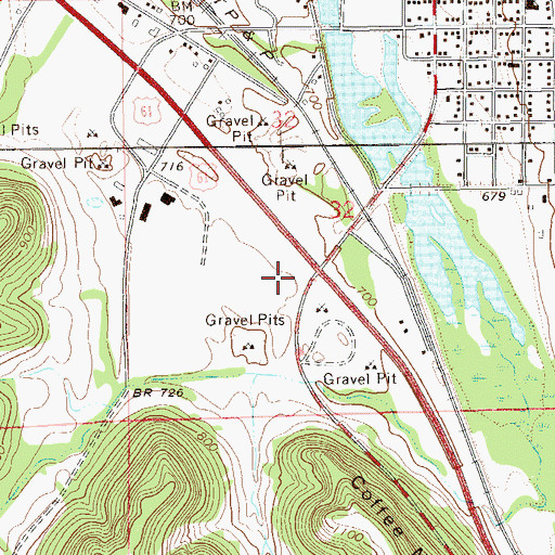 Topographic Map of City of Wabasha, MN