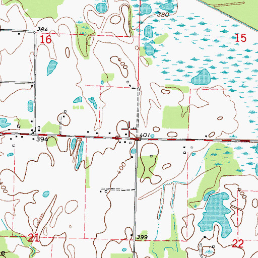 Topographic Map of Herrin Election Precinct, IL