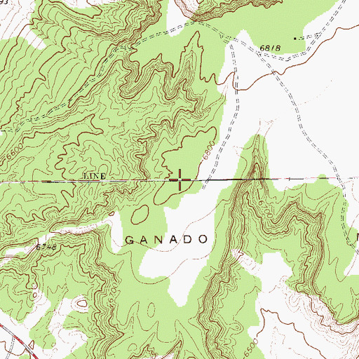 Topographic Map of Lizard Spring (historical), AZ