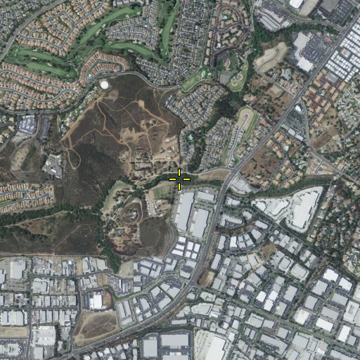 Aerial/Satellite Image of Buena Creek, CA