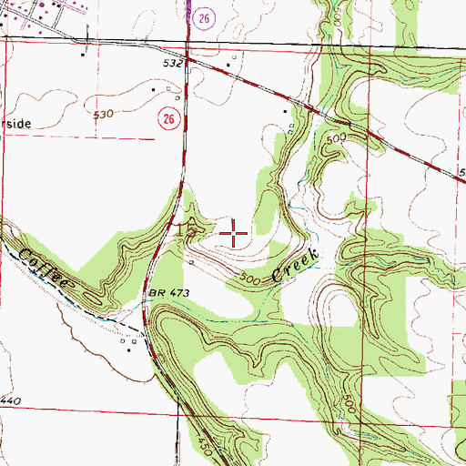 Topographic Map of Village of Hennepin, IL