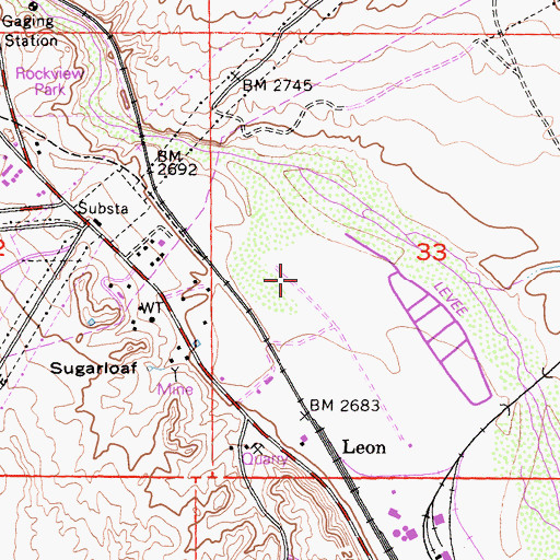 Topographic Map of Burkhardt Lake, CA
