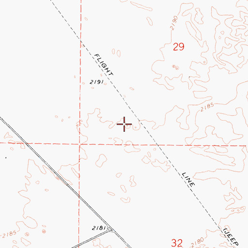 Topographic Map of C- 2 Flight Line, CA