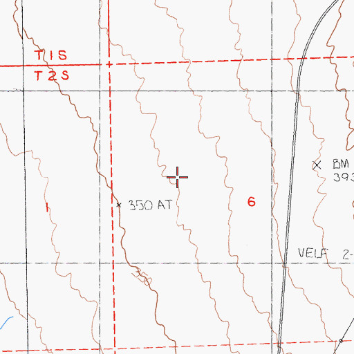Topographic Map of Cadiz Valley, CA