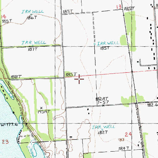 Topographic Map of Village of Thomson, IL