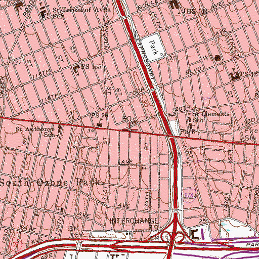 Topographic Map of Sergeant Coyler Square, NY