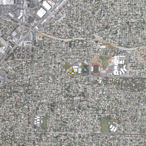 Aerial/Satellite Image of Cameron Elementary School, CA