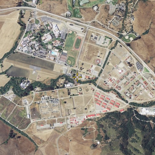 Aerial/Satellite Image of Camp San Luis Obispo, CA