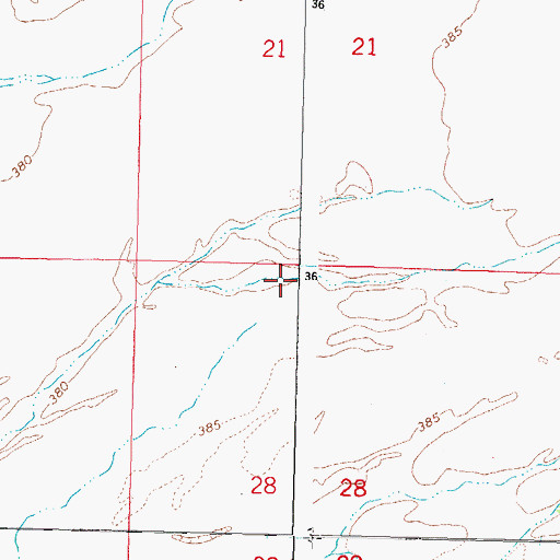 Topographic Map of Griswells (historical), AZ