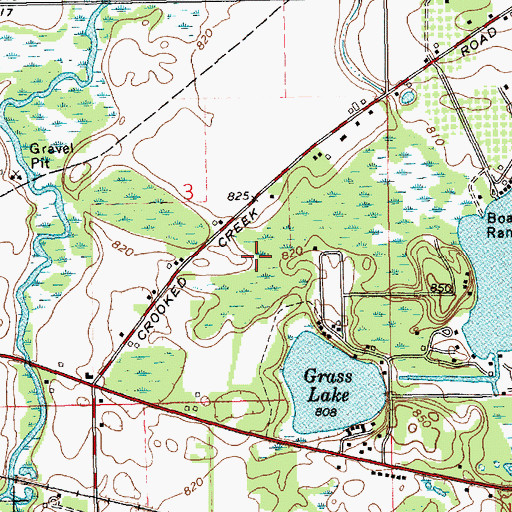 Topographic Map of Avery Post Office (historical), MI