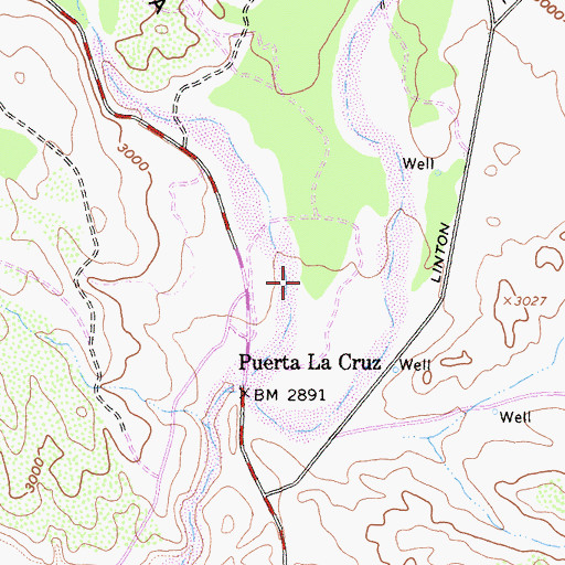 Topographic Map of Caada Aguanga, CA