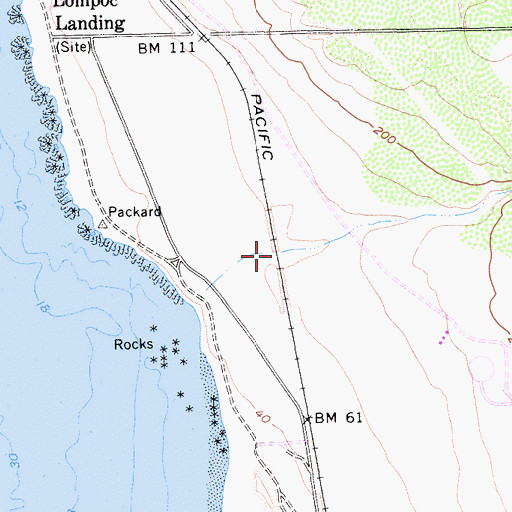 Topographic Map of Caada Tortuga, CA