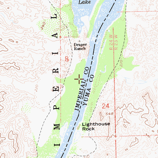 Topographic Map of Perphery Gate, AZ