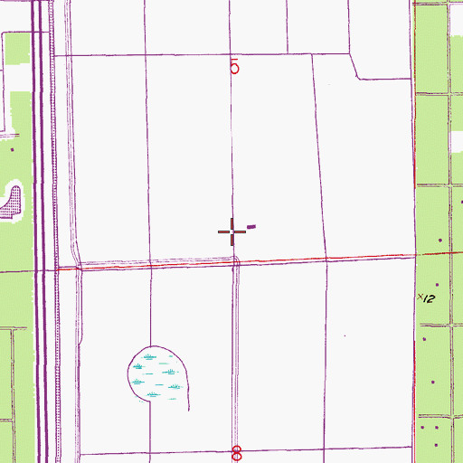 Topographic Map of Vineyards Census Designated Place, FL