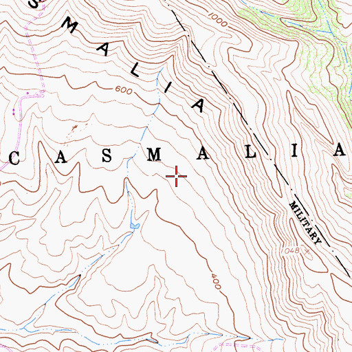 Topographic Map of Casmalia, CA