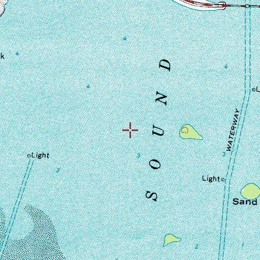 Topographic Map of City of Dunedin, FL