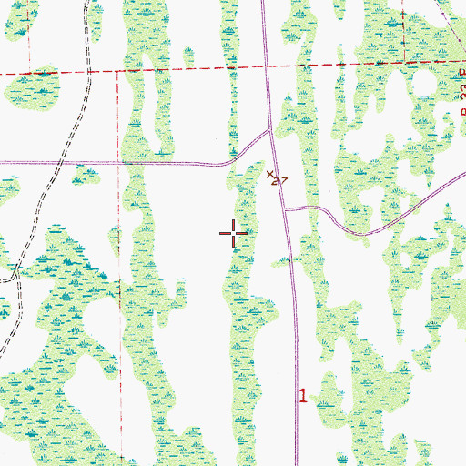 Topographic Map of City of Edgewater, FL