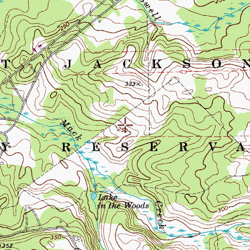 Topographic Map of City of Columbia, SC