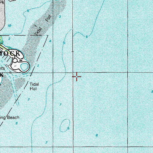 Topographic Map of City of Coral Gables, FL