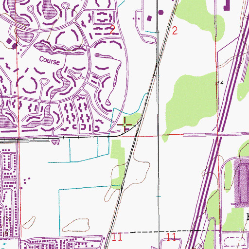 Topographic Map of City of Deerfield Beach, FL