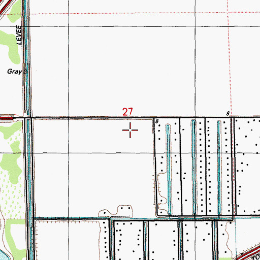 Topographic Map of City of Miramar, FL