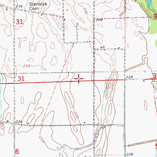 Topographic Map of City of Newport, AR