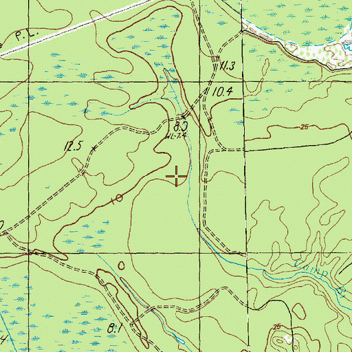 Topographic Map of City of North Myrtle Beach, SC