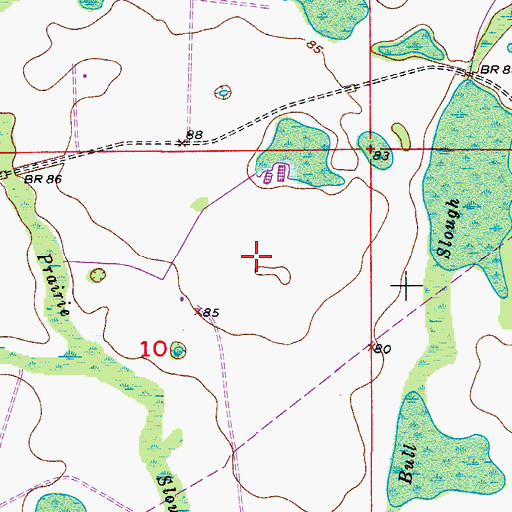 Topographic Map of City of Orlando, FL