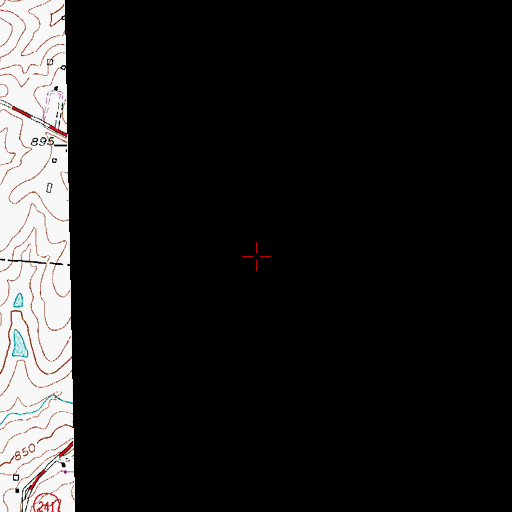 Topographic Map of City of Pleasureville, KY