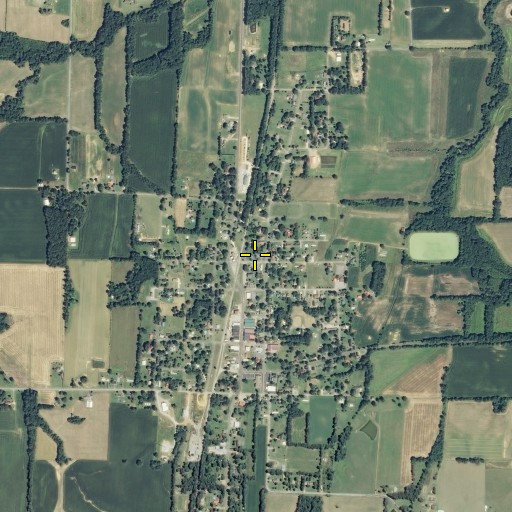 Aerial/Satellite Image of City of Hazel, KY