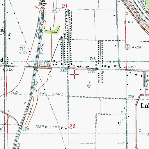 Topographic Map of City of Lake City, AR