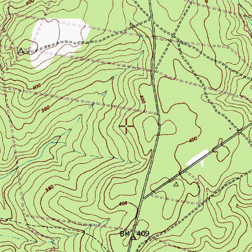 Topographic Map of Township of Fort Bragg Military Reservation, NC