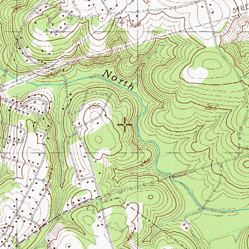 Topographic Map of Town of Lyman, SC