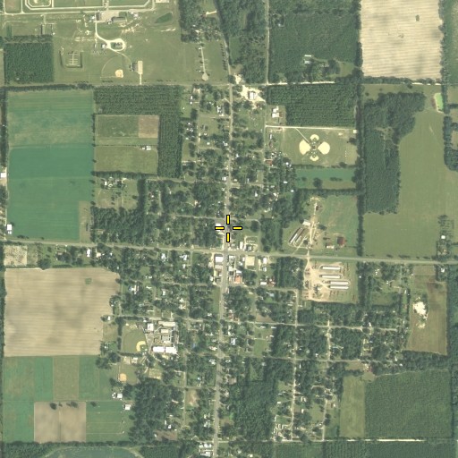Aerial/Satellite Image of Town of Malone, FL