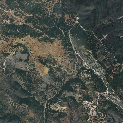 Aerial/Satellite Image of Cigarette Spring, CA