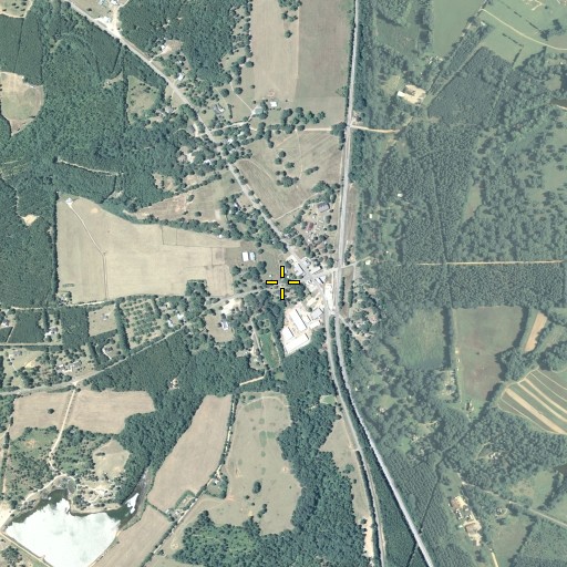 Aerial/Satellite Image of Town of Gay, GA
