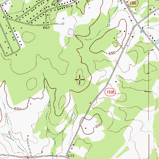 Topographic Map of Village of Lake Park, NC