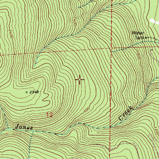 Topographic Map of Acme Census Designated Place, WA