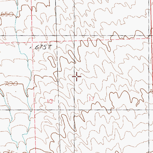 Topographic Map of Bunkerville Census Designated Place, NV