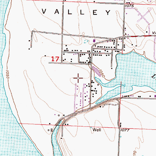 Topographic Map of Cascade Valley Census Designated Place, WA