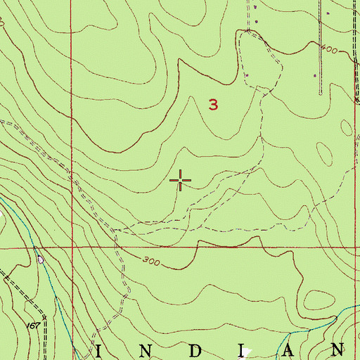 Topographic Map of Cathan Census Designated Place, WA