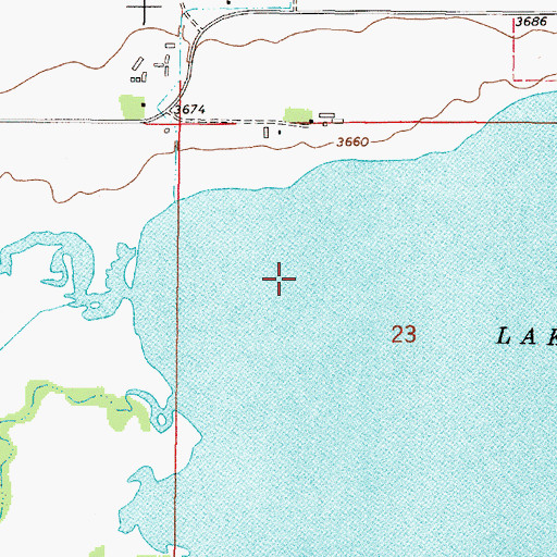 Topographic Map of Helena Valley Northeast Census Designated Place, MT