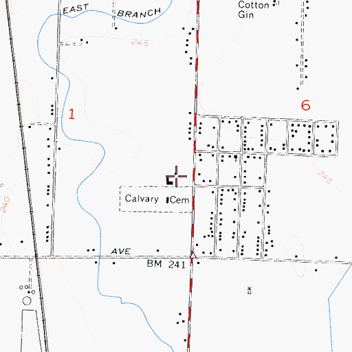 Topographic Map of Home Garden Census Designated Place, CA