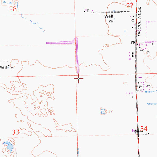 Topographic Map of Laguna Census Designated Place (historical), CA