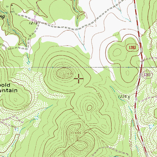 Topographic Map of Lakehills Census Designated Place, TX