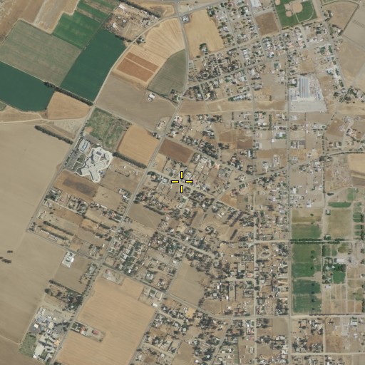 Aerial/Satellite Image of Lakeview Census Designated Place, CA